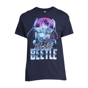 3XL DC Comics Blue Beetle Big Men's Apparel, Graphic Tee Shirt